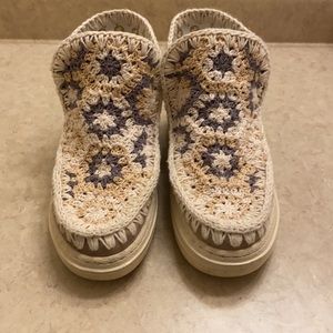 Mou Crochet Sneaker Boot